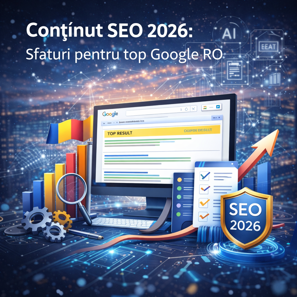 Conținut SEO 2026: Sfaturi pentru top Google RO